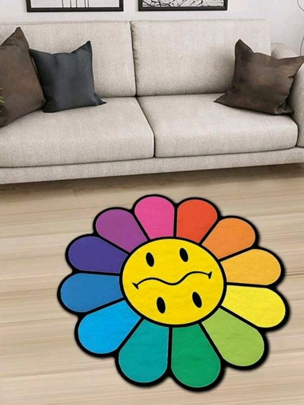 BRAND NEW- COLORFUL RUG
